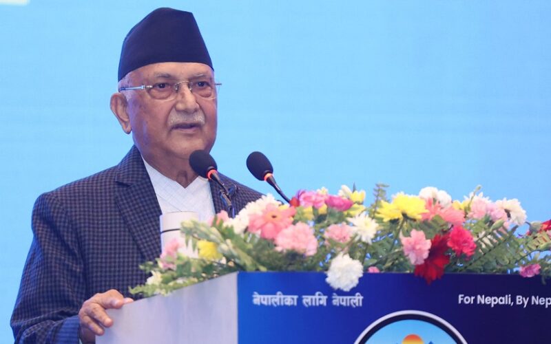 PM Oli calls for keeping NRNA intact, dignified and goal-oriented